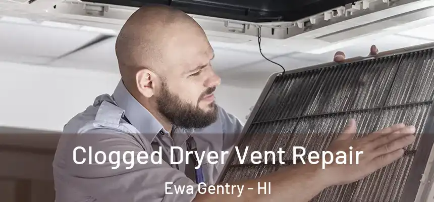  Clogged Dryer Vent Repair Ewa Gentry - HI