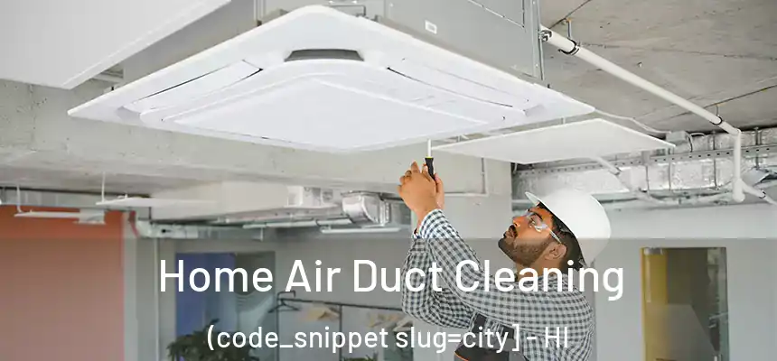  Home Air Duct Cleaning (code_snippet slug=city] - HI